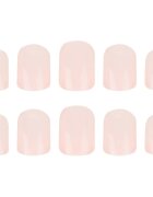 Nail HQ Square umetni nohti odtenek Baby Pink 24 kos