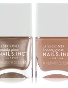 Nails Inc. 45 Second Mocha Mousse set lakov za nohte
