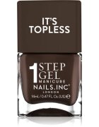 Nails Inc. It’s Topless gel lak za nohte za dolgoobstojen učinek odtenek Kourtney 14 ml
