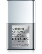 Nails Inc. Mirror Chrome lak za nohte z visokim sijajem odtenek Silver Served 14 ml