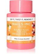Nails Inc. Rapid Nail Polish Remover Pot Pina Colada Scented odstranjevalec laka za nohte 50 ml