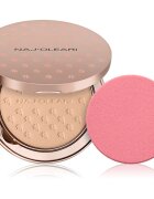 Naj Oleari Silk feel Wet & dry Powder Foundation tekoči puder v gobici za ženske 9.5 g