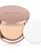 Naj Oleari Skin Caress Pressed Powder kompaktni puder z mat učinkom 02 Peach Pink 9.5 g