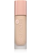 NAM Dewy dolgoobstojni tekoči puder s hialuronsko kislino odtenek 02 Naked 30 ml