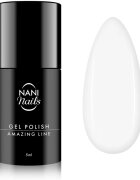 NaniNails NANI Amazing Line gel lak za nohte odtenek Snowy White 5 ml
