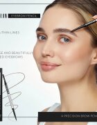 Nanobrow Eyebrow Pencil svinčnik za obrvi odtenek Dark Brown 1 g