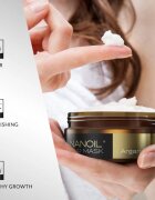 Nanoil Argan hranilna maska za lase z arganovim oljem 300 ml