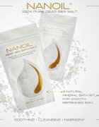 Nanoil Dead sea Bath salt sol za kopel z minerali Mrtvega morja 500 g
