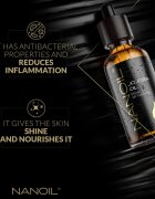 Nanoil Jojoba Oil jojobino olje za obraz telo in lase 50 ml