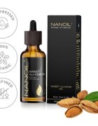 Nanoil Sweet Almond Oil mandljevo olje za obraz telo in lase 50 ml