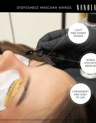 Nanolash Disposable Mascara Wands krtačka za obrvi in trepalnice 50 kos