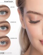 Nanolash DIY Eyelash Extensions set za podaljševanje trepalnic doma Fantasy 36 kos