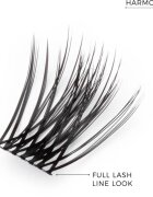 Nanolash DIY Eyelash Extensions šopaste lepilne trepalnice brez vozlička Harmony 36 kos