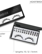 Nanolash DIY Eyelash Extensions šopaste lepilne trepalnice brez vozlička Heartbreaker 36 kos