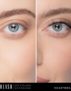 Nanolash DIY Eyelash Extensions šopaste lepilne trepalnice brez vozlička Heartbreaker 36 kos