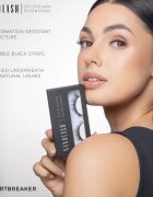 Nanolash DIY Eyelash Extensions šopaste lepilne trepalnice brez vozlička Heartbreaker 36 kos