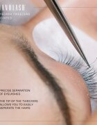 Nanolash Eyelash Tweezers Pointed pinceta za trepalnice 1 kos