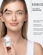 Nanolash Lash & Brow Castor Oil hladno stiskano ricinusovo olje za trepalnice in obrvi 30 ml