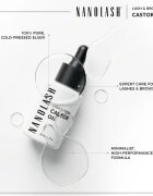Nanolash Lash & Brow Castor Oil hladno stiskano ricinusovo olje za trepalnice in obrvi 30 ml