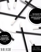 Nanolash Lint Free Applicators aplikator za trepalnice in obrvi 50 kos