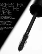 Nars Mini Notorious Mascara maskara za podaljšanje vihanje in volumen trepalnic odtenek BLACK 4 g