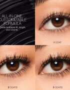 Nars Mini Notorious Mascara maskara za podaljšanje vihanje in volumen trepalnic odtenek BLACK 4 g