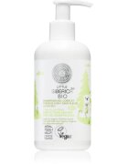 Natura Siberica Little Siberica BIO gel za umivanje za telo in lase za otroke od rojstva 250 ml