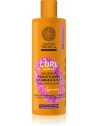 Natura Siberica Oblepikha Siberica Curl Control balzam za glajenje krepastih las za kodraste lase 400 ml