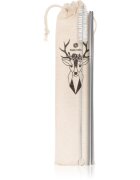 Naturalis Stainless Steel Straw set set za vsakodnevno uporabo