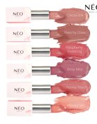 NEO MAKE UP Intense Serum Sheer Lipstick kremasta vlažilna šminka odtenek 05 Peachy Glass 4.3 g