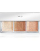 NEO MAKE UP Intense Serum Shine Is Mine paleta osvetljevalcev 12 g