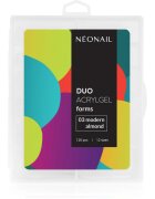 NeoNail Duo Acrylgel Forms predloge za nohte vrsta 03 Modern Almond 120 kos