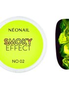 NeoNail Effect Smoky barvni puder za nohte odtenek No. 02 Yellow 2 g
