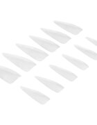 NeoNail Flexi Tips Invisible umetni nohti vrsta 03 Clear Stiletto 300 kos