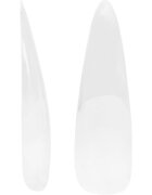 NeoNail Flexi Tips Invisible umetni nohti vrsta 03 Clear Stiletto 300 kos