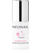 NeoNail Manicure & Pedicure Rubber Base podlak za gel nohte z beljakovino 72 ml