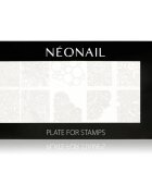 NeoNail Stamping Plate predloge za nohte vrsta 01 1 kos