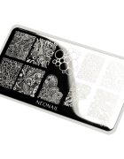 NeoNail Stamping Plate predloge za nohte vrsta 01 1 kos