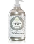 Nesti Dante Luxury Platinum tekoče milo za roke z dozirno črpalko 500 ml