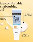 Neutrogena Ultra Sheer Hydratation ultra lahek fluid SPF 50 50 ml