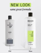 Nioxin System 2 Scalp + Hair Shampoo šampon proti redčenju las 1000 ml