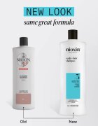 Nioxin System 3 Scalp + Hair Shampoo čistilni šampon za barvane redke lase 1000 ml