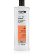 Nioxin System 4 Scalp + Hair Shampoo nežni šampon za barvane in poškodovane lase 1000 ml