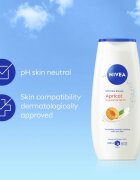 Nivea Apricot & Apricot Seed Oil negovalni gel za prhanje 500 ml