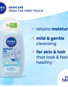 Nivea BABY gel za prhanje za telo in lase 500 ml