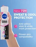 Nivea Black & White Invisible Clear antiperspirant v pršilu ugodno pakiranje