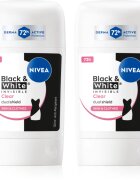 Nivea Black & White Invisible Clear trdi antiperspirant ugodno pakiranje