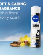 Nivea Black & White Invisible Silky Smooth antiperspirant v pršilu za ženske 200 ml