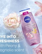 Nivea Blooming Garden vlažilen gel za prhanje 250 ml