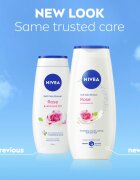 Nivea Care & Roses negovalni gel za prhanje 250 ml